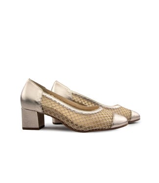 Hassia Hassia Ravenna Pump Sand Lightbronce Pearlnet H