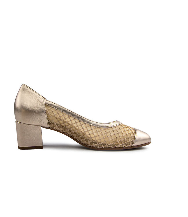 Hassia Ravenna Pump Sand Lightbronce Pearlnet