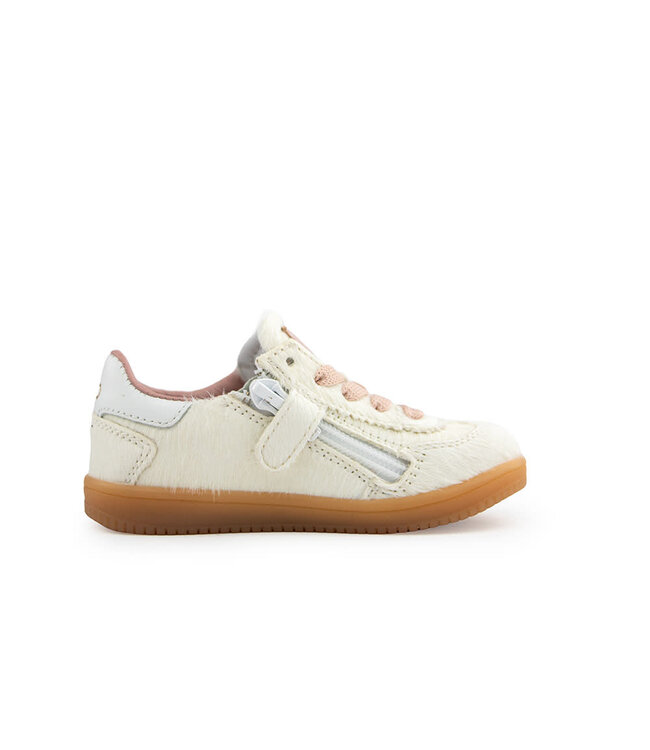 Pinocchio Sneaker Ivory Pony Combi