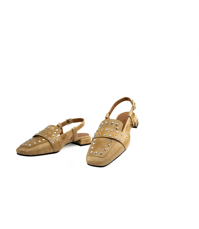 Via Vai Slingback Julie Damian Seattle Cognac