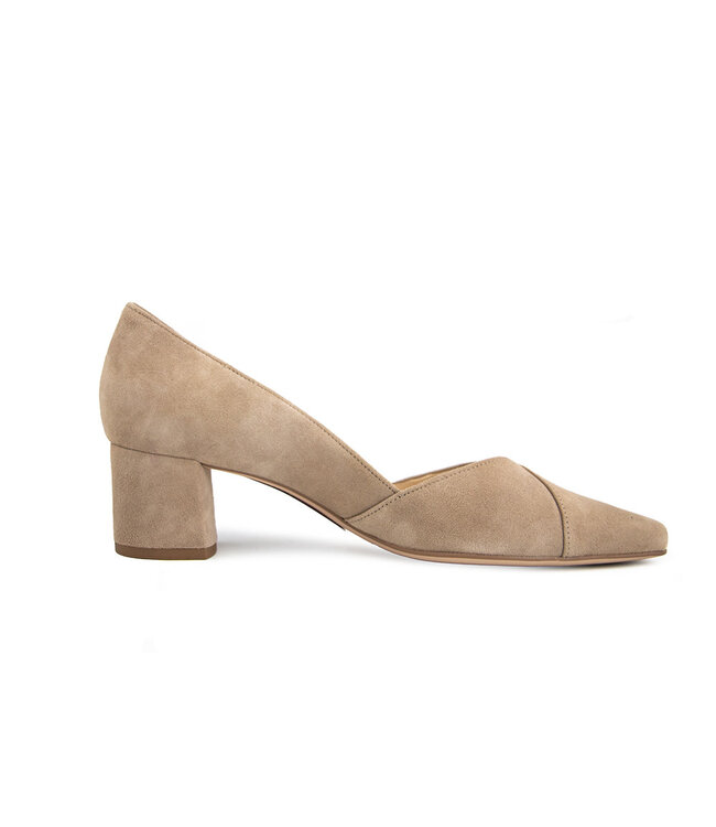 Hogl Pump Boulevard Taupe Suede