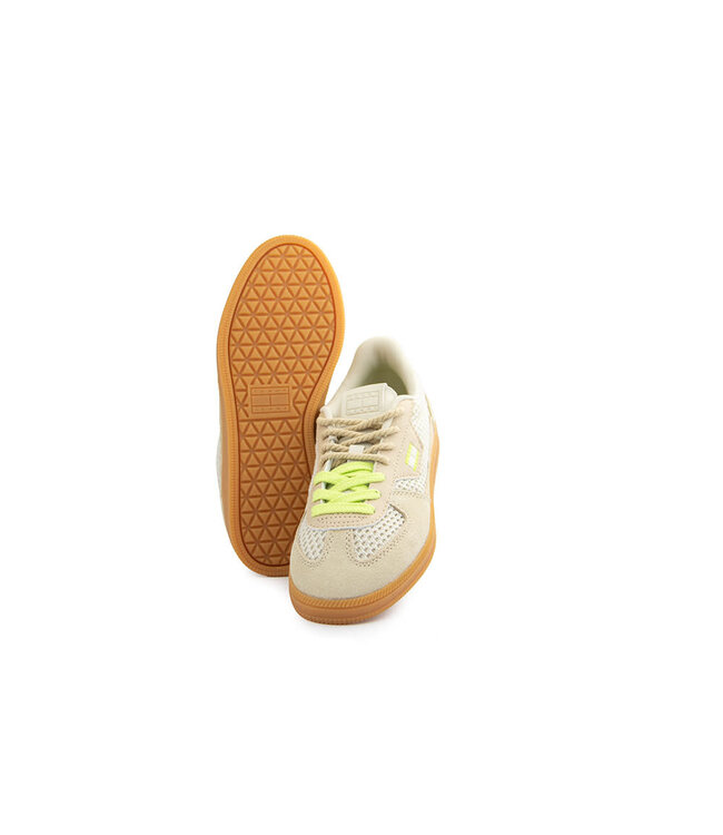 Tommy Hilfiger Greenwich Edge Knit White Clay Lime