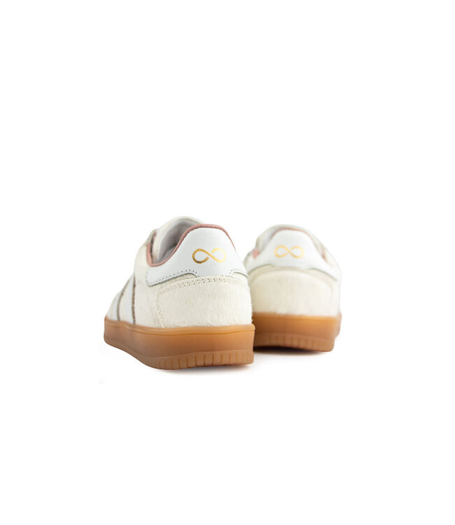 Hip Sneaker Ivory Pony Combi