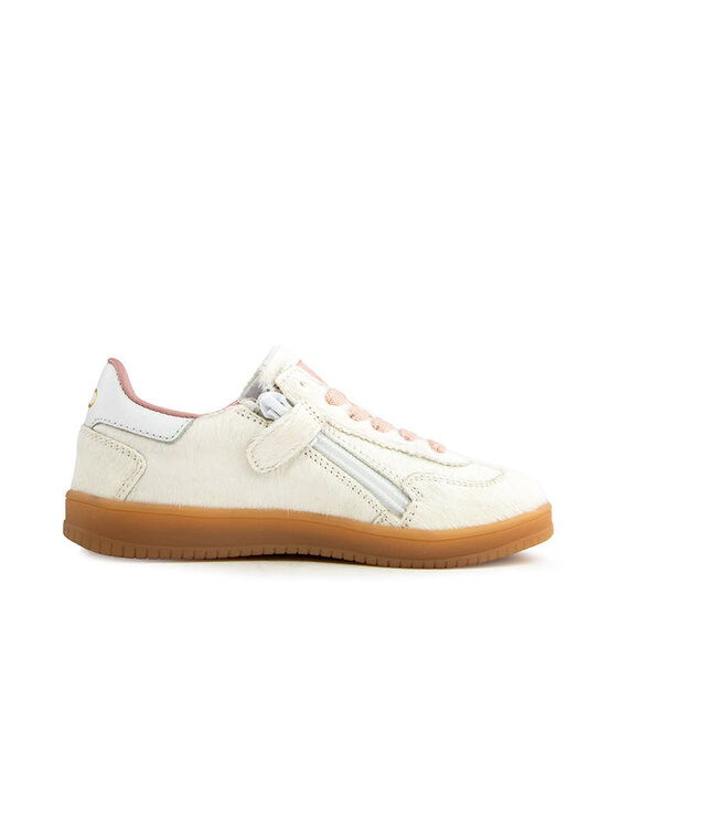 Hip Sneaker Ivory Pony Combi