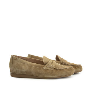 Paul Green Paul Green Mocassin Loafer Beige Soft Suede