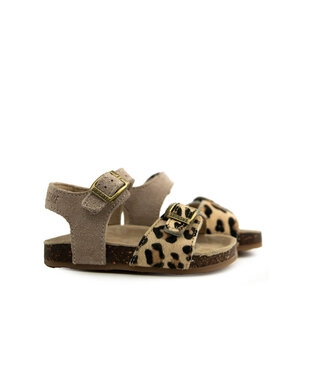 Shoesme Shoesme Sandaal Taupe Leopard