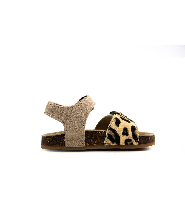 Shoesme Sandaal Taupe Leopard