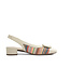 Gabor Slingback Multicolor Panna
