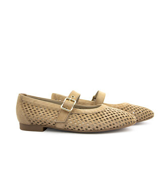 Paul Green Paul Green Bandschoen Beige Dakar Perfo