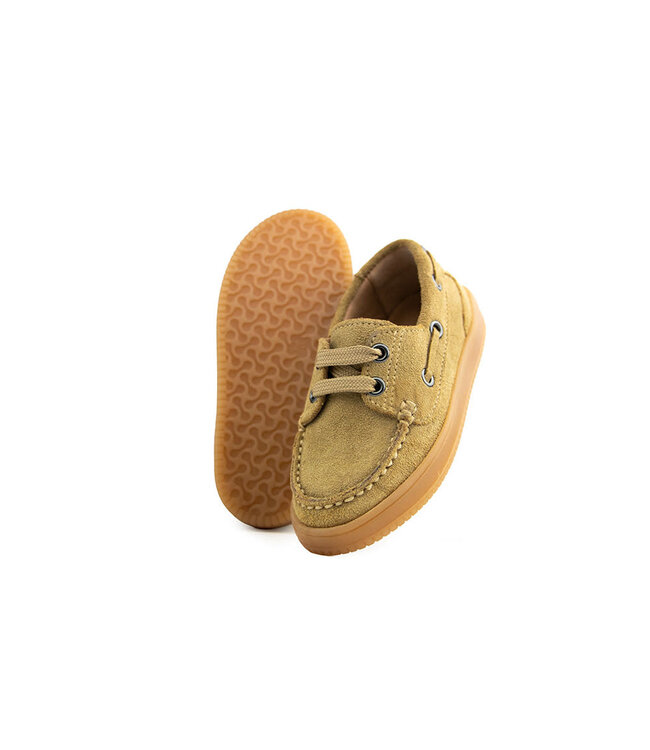 Hip Bootschoen Naturel Combi