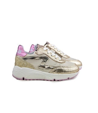 Develab Develab Sneaker Gold Metallic Combi