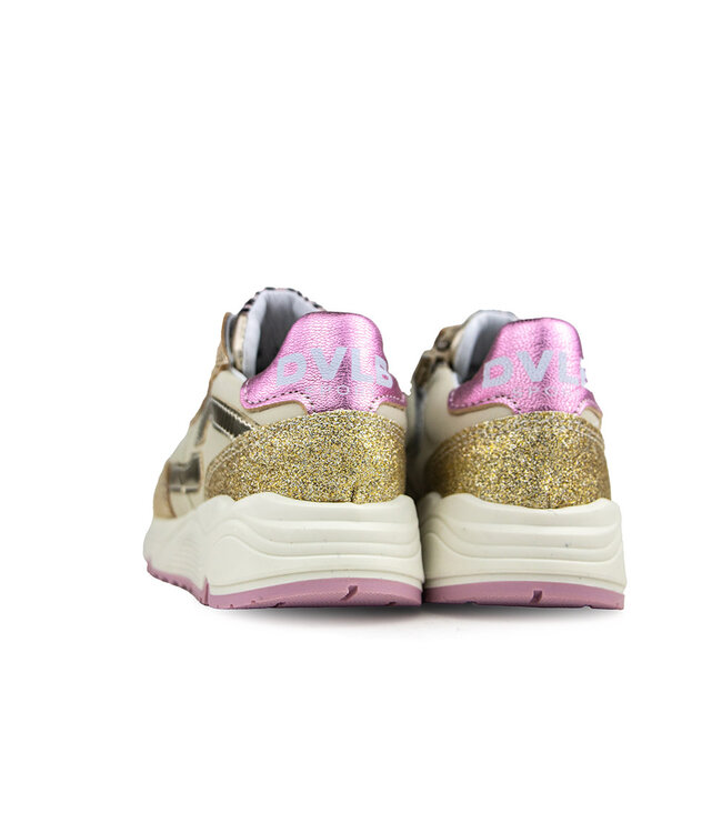 Develab Sneaker Gold Metallic Combi