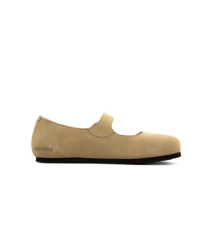 Birkenstock Santa Clarita Nubuck Leather Sandcastle