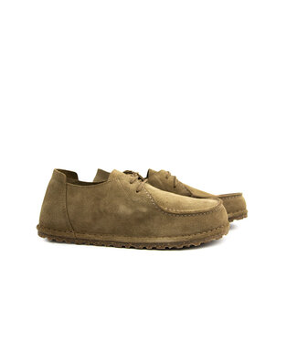 Birkenstock Birkenstock Utti Lace Suede Gray Taupe