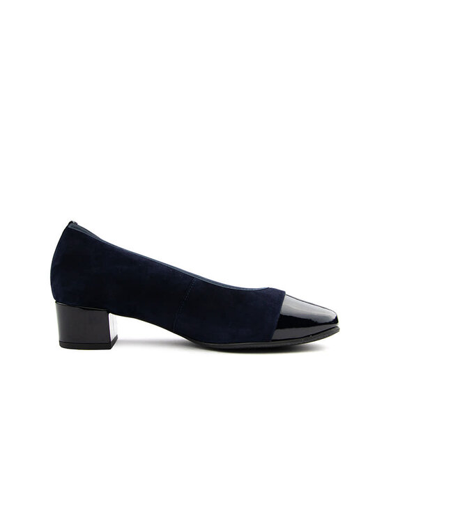 Hassia Pump Blue Multi Suede Lak Evelyn