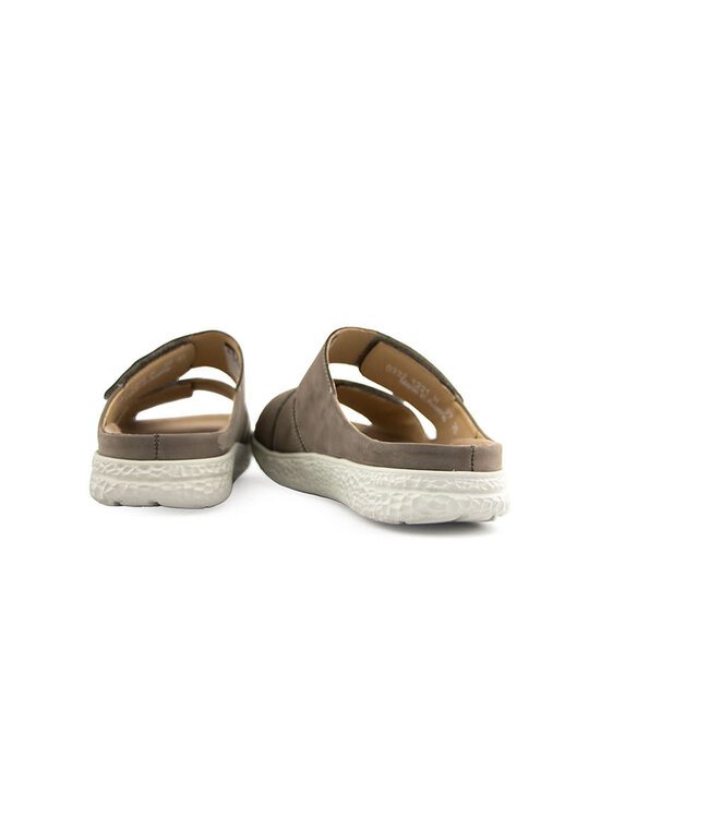 Hartjes Slipper Groove Naturel Schlamm