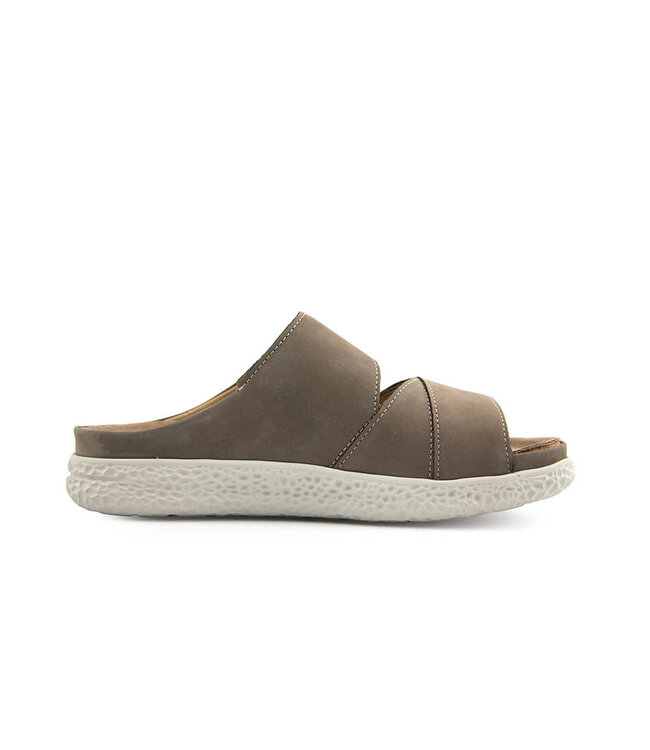 Hartjes Slipper Groove Naturel Schlamm