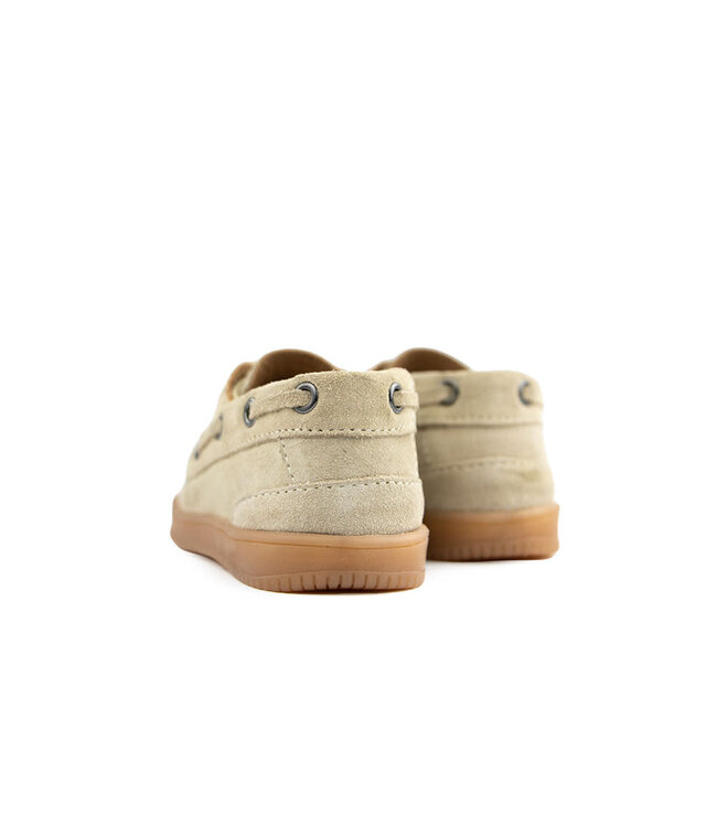 Hip Bootschoen Beige Combi