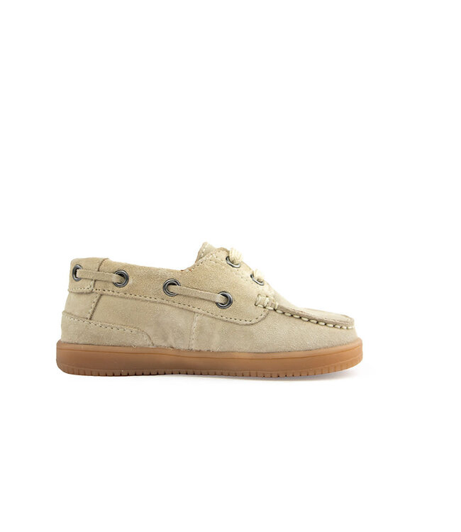 Hip Bootschoen Beige Combi