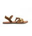 Shoesme Sandaal Brown Gold Combi