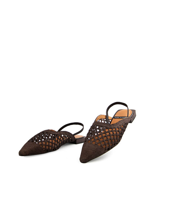 Angel Alarcon Slingback Gaia Pala Trenzada Testa