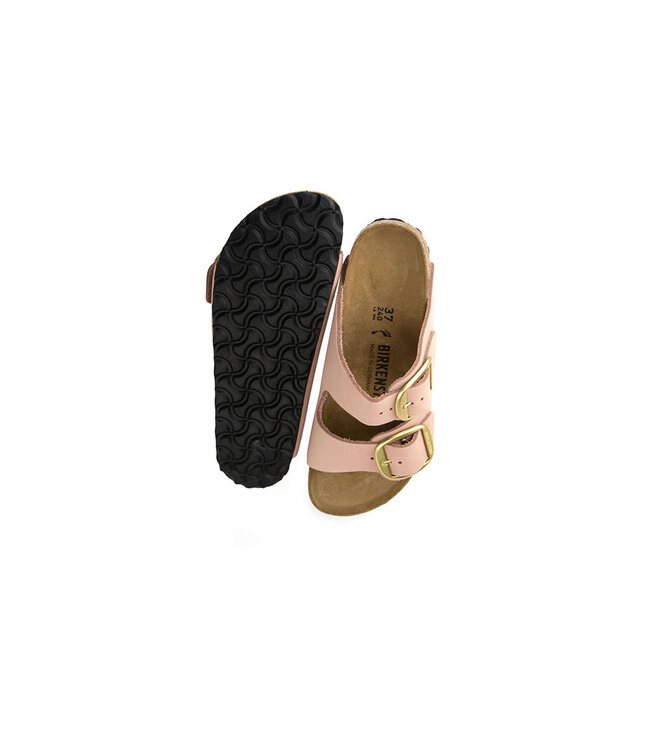 Birkenstock Arizona Big Buckle Nubuck Soft Pink Narrow