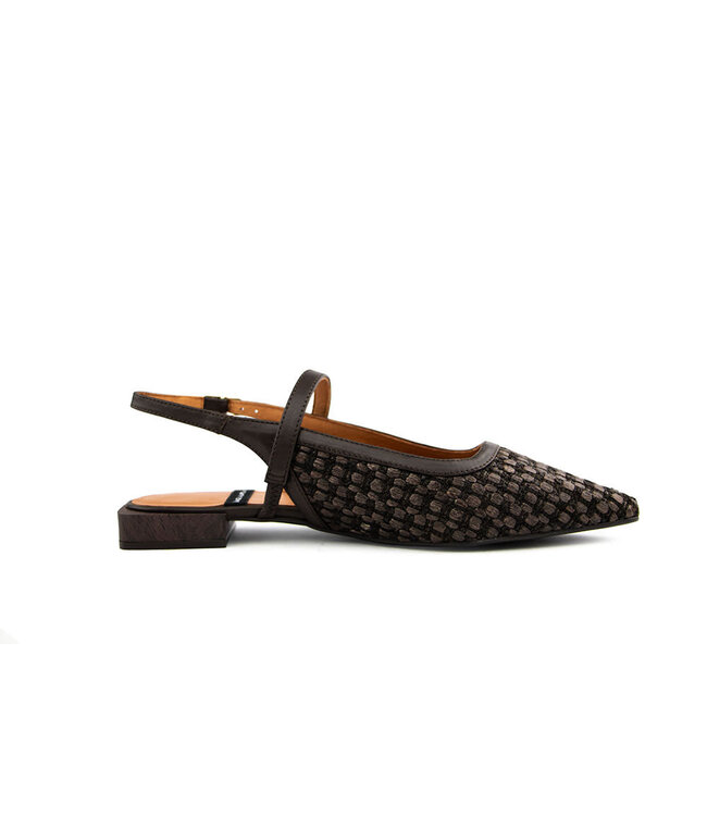 Angel Alarcon Slingback Imelda Raffia Testa