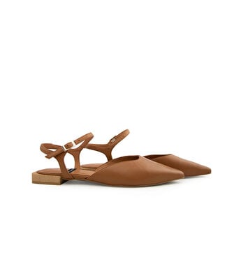 Ángel Alarcón Angel Alarcon Slingback Zora Next Cuoio