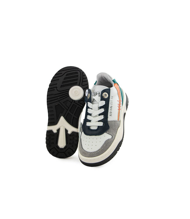 Red Rag Sneaker Grey Suède Combi