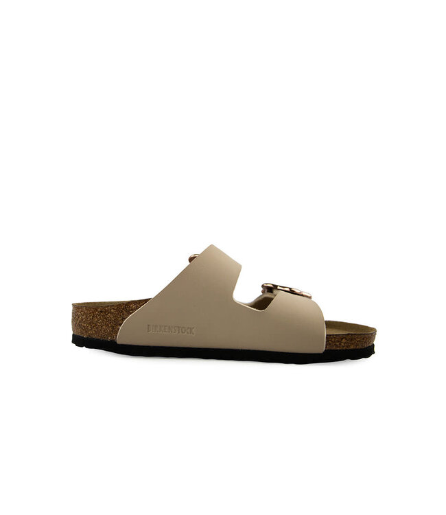 Birkenstock Arizona Kids Flower Buckle Sandcastle Narrow