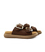 Gabor Slipper Cognac Vlecht Lammnappa