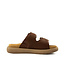 Gabor Slipper Cognac Vlecht Lammnappa