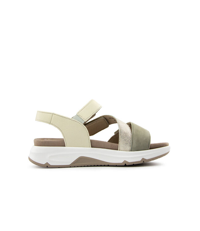 Gabor Sandaal Rolling Soft Schilf Platino Leo