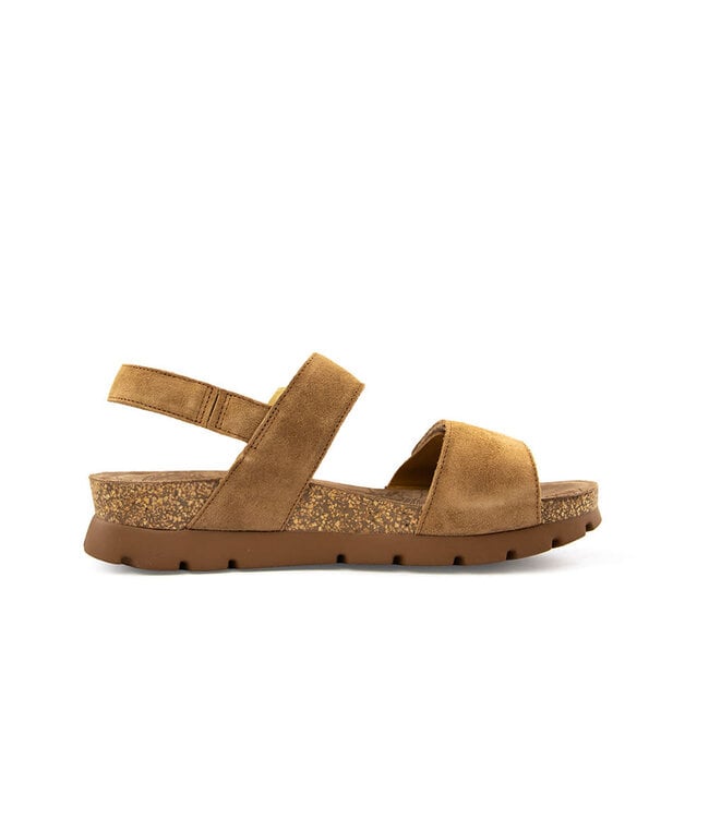 Panama Jack Sandaal Sara B1 Cuero Bark Velour