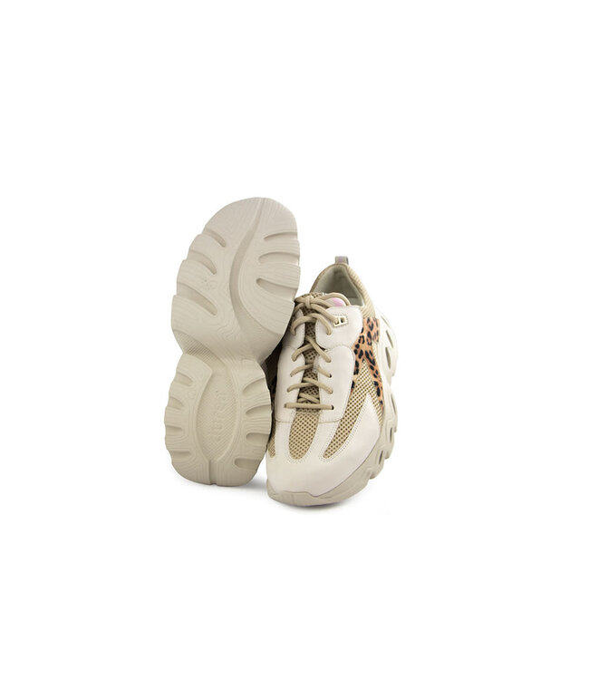 Durea Flow Motion Sneaker Offwhite Desert Leopard K
