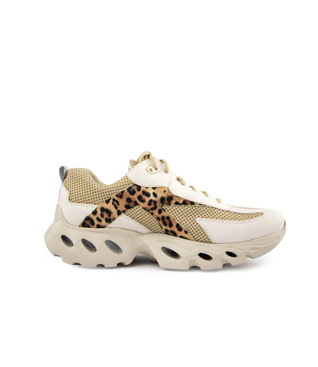 Durea Flow Motion Sneaker Offwhite Desert Leopard K