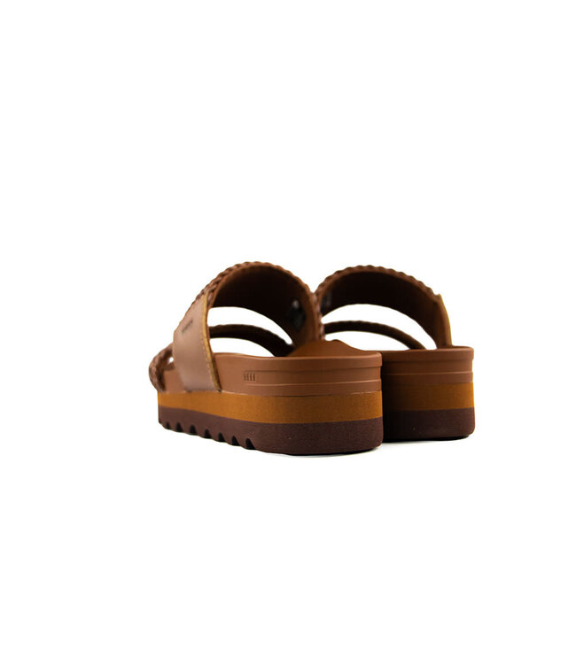 Reef Cushio Vista Hi Chocolate Tan Braid