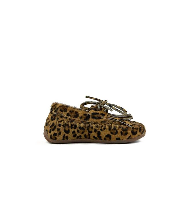 Hip Veter Franje Naturel Leopard Combi