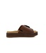 Gabor Slipper Cognac Camel Treccia