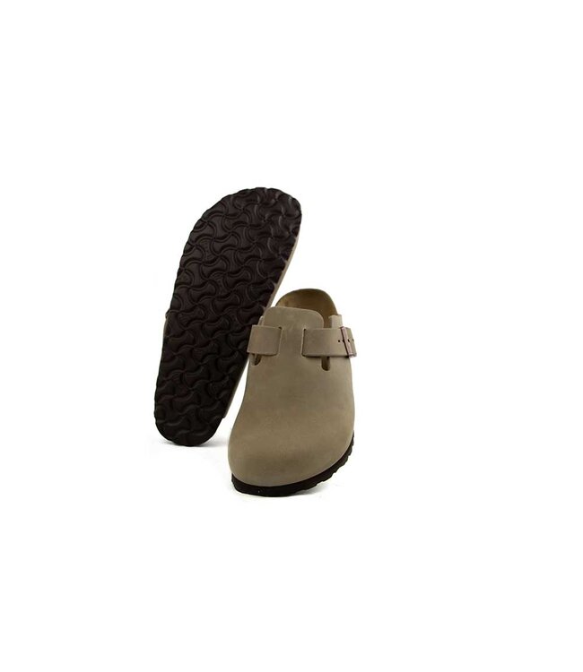 Birkenstock Boston SFB Oiled Leather Tabacco