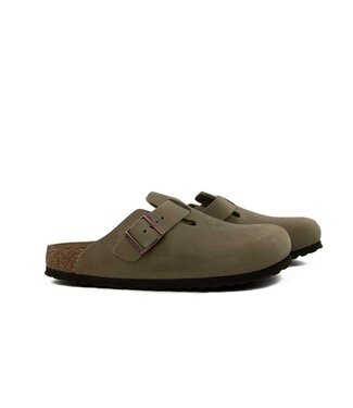 Birkenstock Birkenstock Boston SFB Oiled Leather Tabacco