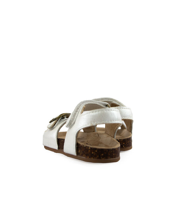 Shoesme Sandaal White Metallic