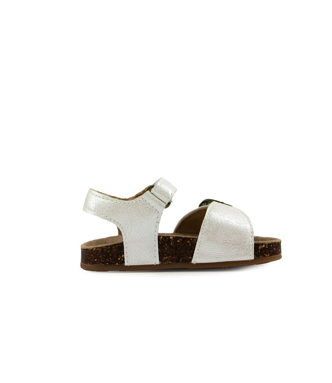 Shoesme Sandaal White Metallic