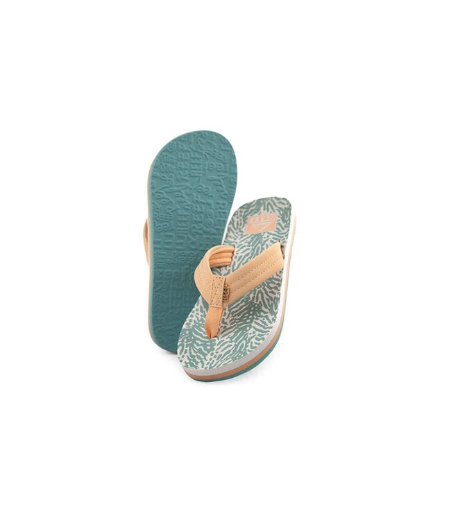 Reef Kids Ahi Peach Blue Animal