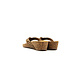 Lazamani Leia Toe Slippers Wedge Copper