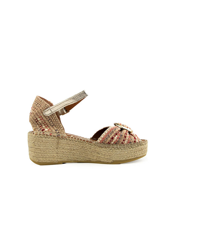 Viguera Espadrille Beige Combi