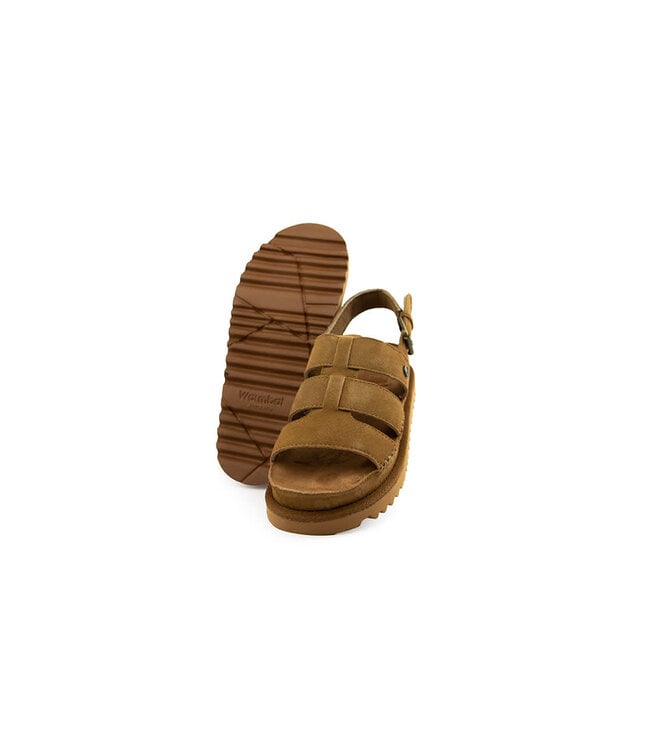 Warmbat Sandaal Wenlock Cognac Suede