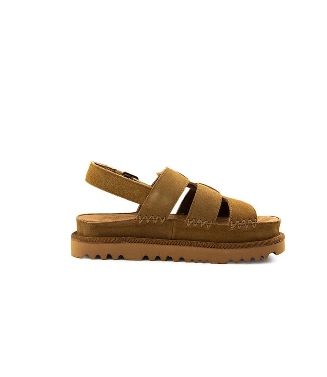 Warmbat Sandaal Wenlock Cognac Suede