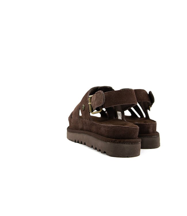 Warmbat Sandaal Wenlock Chocolate Suede