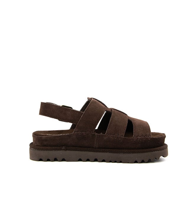 Warmbat Sandaal Wenlock Chocolate Suede